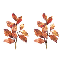 Load image into Gallery viewer, Metallic Harvest Leaf Spray (Set of 2)