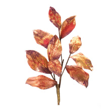 Load image into Gallery viewer, Metallic Harvest Leaf Spray (Set of 2)