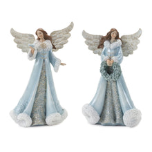 Load image into Gallery viewer, Elegant Winter Angel Figurine (Set of 2)