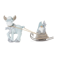 Load image into Gallery viewer, Gnome with Woodland Animals Figurine (Set of 2)