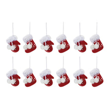 Load image into Gallery viewer, Snowflake Mitten and Stocking Ornament (Set of 12)