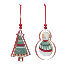 Load image into Gallery viewer, Metal Cookie Cutter Ornament (Set of 12)