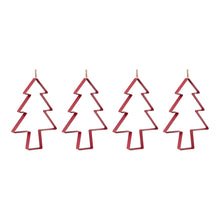 Load image into Gallery viewer, Pine Tree Cookie Cutter Ornament (Set of 4)