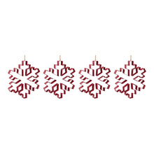 Load image into Gallery viewer, Snowflake Cookie Cutter Ornament (Set of 4)