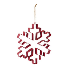 Load image into Gallery viewer, Snowflake Cookie Cutter Ornament (Set of 4)