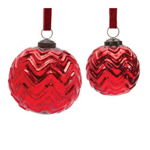 Load image into Gallery viewer, Mercury Glass Ball Ornament (Set of 4)