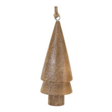 Load image into Gallery viewer, Wood Pine Tree Ornament (Set of 6)