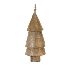 Load image into Gallery viewer, Wood Pine Tree Ornament (Set of 6)