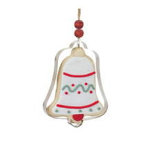 Load image into Gallery viewer, Bell and Stocking Cookie Cutter Ornament (Set of 12)