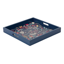 Load image into Gallery viewer, Berry and Pine Tree Holiday Tray (Set of 2)