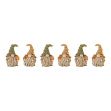Load image into Gallery viewer, Fall Harvest Gnome Figurine (Set of 6)