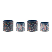 Load image into Gallery viewer, Berry and Pine Tree Holiday Planter (Set of 4)
