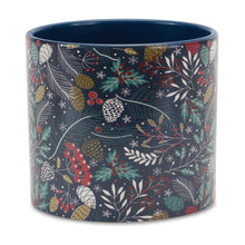 Load image into Gallery viewer, Berry and Pine Tree Holiday Planter (Set of 4)