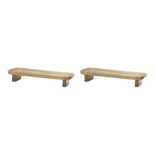 Load image into Gallery viewer, Mango Wood Tray (Set of 2)