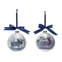 Load image into Gallery viewer, Woodland Deer and Moose Ball Ornament (Set of 6)