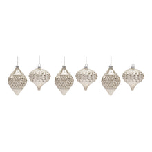 Load image into Gallery viewer, Harlequin Mercury Glass Ornament (Set of 6)