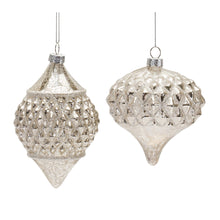 Load image into Gallery viewer, Harlequin Mercury Glass Ornament (Set of 6)