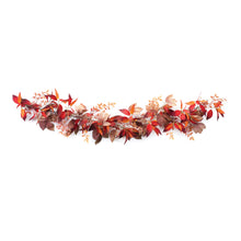 Load image into Gallery viewer, Mixed Fall Foliage Garland 6'L