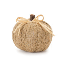 Load image into Gallery viewer, Braided Fabric Pumpkin (Set of 2)