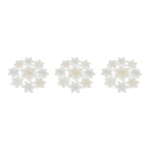 Load image into Gallery viewer, Embroidered Snowflake Doily (Set of 3)