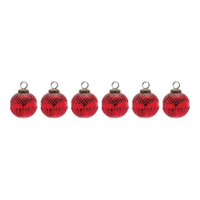 Load image into Gallery viewer, Mercury Glass Ball Ornament (Set of 6)