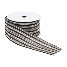 Load image into Gallery viewer, Wired Polyester Ribbon 2.5" x 10 yds. (Set of 2)