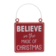 Load image into Gallery viewer, Holiday Sentiment Ornament (Set of 6)