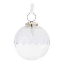 Load image into Gallery viewer, Clear Glass Ball Ornament (Set of 6)