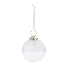 Load image into Gallery viewer, Clear Glass Ball Ornament (Set of 6)