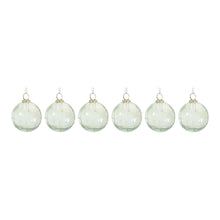 Load image into Gallery viewer, Etched Glass Ball Ornament (Set of 6)