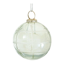 Load image into Gallery viewer, Etched Glass Ball Ornament (Set of 6)