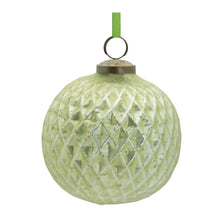 Load image into Gallery viewer, Textured Glass Ball Ornament (Set of 6)