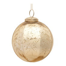 Load image into Gallery viewer, Ribbed Mercury Glass Ball Ornament (Set of 6)