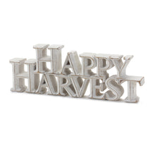 Load image into Gallery viewer, Happy Harvest and Give Thanks Tabletop Sign (Set of 2)