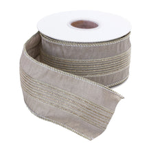 Load image into Gallery viewer, Wired Polyester Ribbon 2.5" x 10 yds.