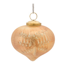 Load image into Gallery viewer, Etched Mecury Glass Ornament (Set of 6)