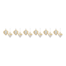Load image into Gallery viewer, Irredescent Glass Ornamnet (Set of 6)