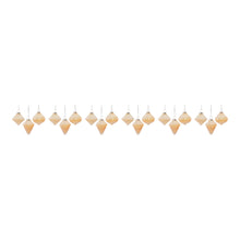 Load image into Gallery viewer, Ribbed Glass Ornament (Set of 6)