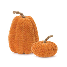 Load image into Gallery viewer, Plush Fabric Pumpkin (Set of 2)
