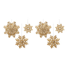 Load image into Gallery viewer, Paper Snowflake Ornament (Set of 6)