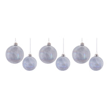 Load image into Gallery viewer, Irredescent Glass Ball Ornament (Set of 12)