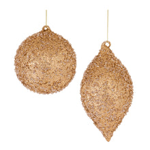 Load image into Gallery viewer, Beaded Glass Ornament (Set of 4)
