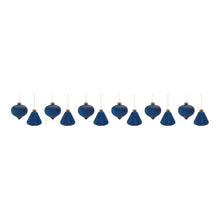 Load image into Gallery viewer, Ribbed Glass Ornament (Set of 12)