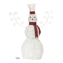 Load image into Gallery viewer, LED Lighted Snowman DŽcor (Set of 2)