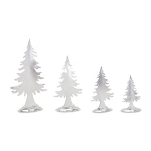 Load image into Gallery viewer, Metal Pine Tree DŽcor (Set of 8)