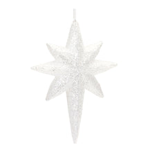 Load image into Gallery viewer, Clear Acrylic Star Drop Ornament (Set of 24)