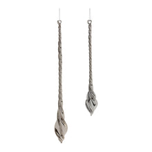 Load image into Gallery viewer, Swirl Glass Drop Ornament (Set of 12)