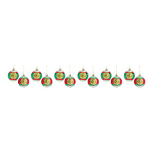 Load image into Gallery viewer, Glass Reflector Ball Ornament (Set of 12)