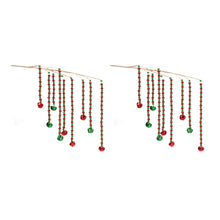 Load image into Gallery viewer, Hanging Sleigh Bell Branch (Set of 2)