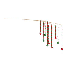 Load image into Gallery viewer, Hanging Sleigh Bell Branch (Set of 2)